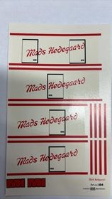 DMC Decals 87-184 Mads Hedegaard (DK) Scania 112M 1/87