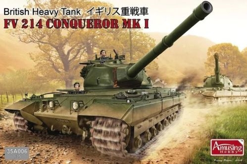  Amusing Hobby 35A006 British Heavy Tank FV214 Conqueror Mk I 1/35