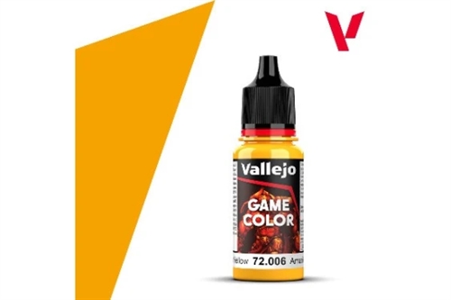 Vallejo 72006  Game Color Sun yellow, 18 ml