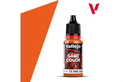 Vallejo 72008 Game Color Orange fire, 18 ml