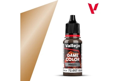 Vallejo 72057 Game Color Metallic Bright bronze18ml