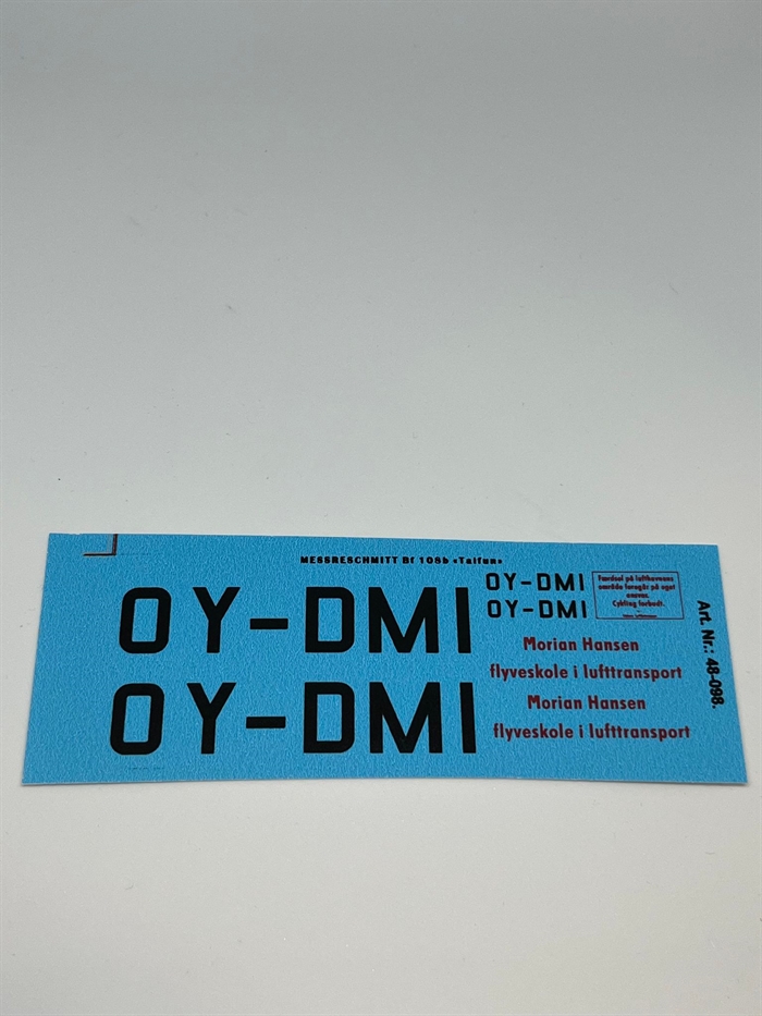 DMC Decals 48-098 Morian Hansen