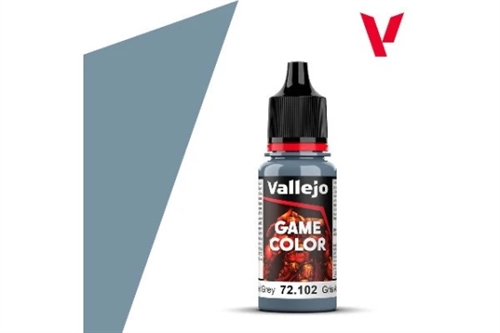 Vallejo 72102 Game Color Steel grey, 18 ml