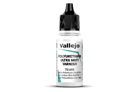 Vallejo 72653 Polyurethane ultra matt varnish 18ml