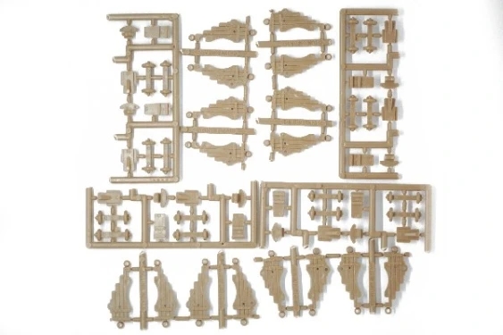 Billing Boat 04-BF-0164 Gun Carriage set 4 sæt