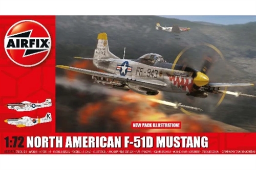 Airfix 02047A North American F-51D Mustang 1/72