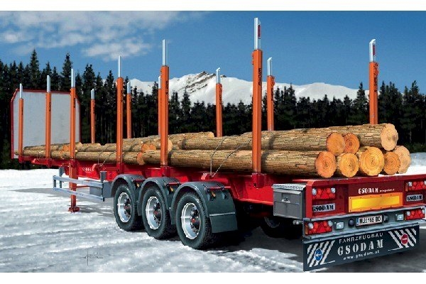 Italeri 3868 TIMBER TRAILER 1/24