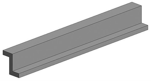 Evergreen 00754 Z-profil, 35 cm lang, højde 3,1 mm, tykkelse 0,50 mm, 3 stk NYHED 2018