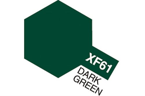 Tamiya 81761 ACRYLIC MINI XF-61 DARK GREEN 10 ml