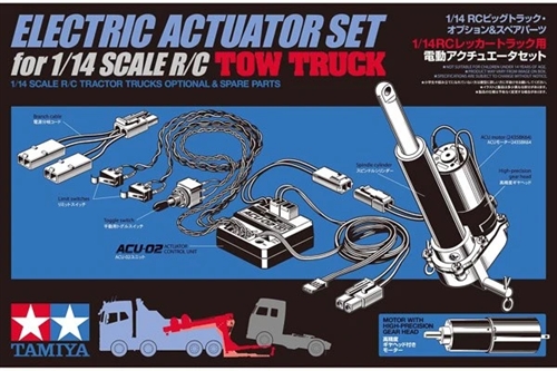 Tamiiya 56553 Electric Actuator Set for 1/14 Volvo FH16 Tow Truck