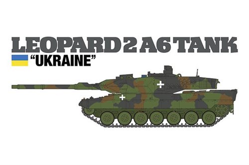 Tamiya 25207 LEOPARD 2 A6 TANK "UKRAINE" 1/35 