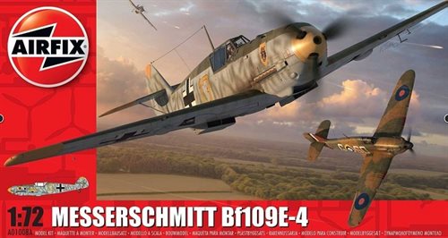 Airfix 01008A Messerschmitt Bf 109E-4 1/72 