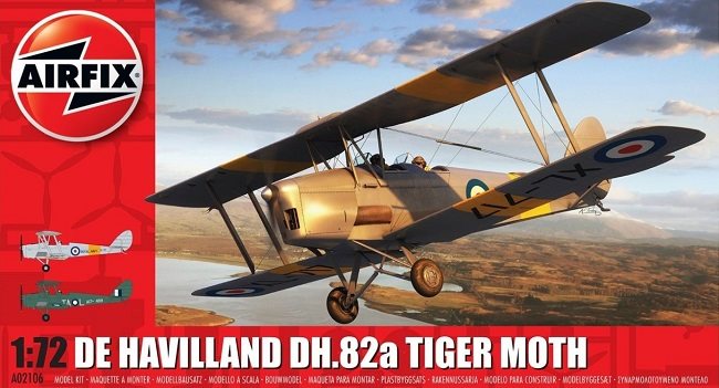 Airfix 02106 Airfix 02106 DeHavilland DH.82a Tiger Moth 1/72