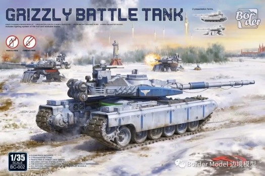 Border Models BC002 GRIZZLY BATTLE TANK 1/35