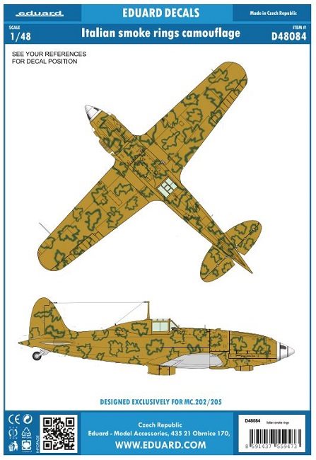 Eduard D48084 Italian Smoke Rings for camouflage 1/48