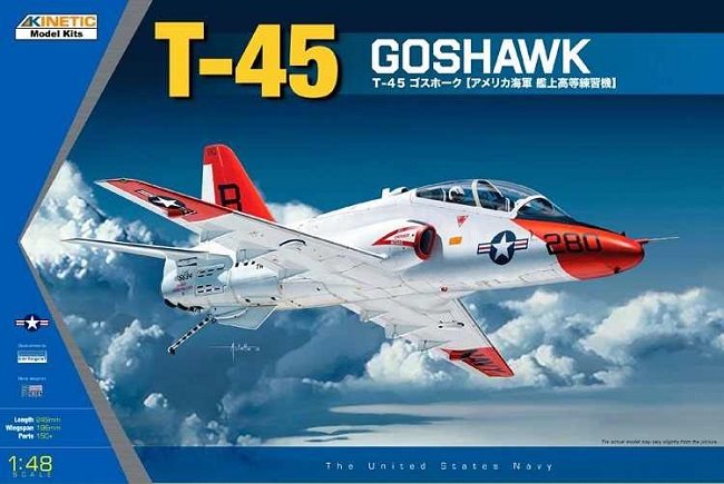 Kinetic KIN48038 McDonnell Douglas T-45 Goshawk 1/48