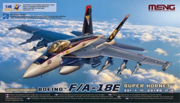 Meng LS012 BOEING F/A-18E SUPER HORNET 1/48