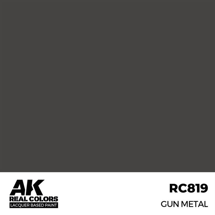 AKRC819 Gun Metal, 17 ml