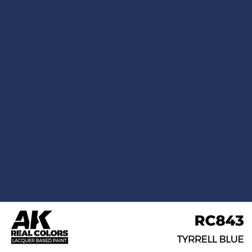 AKRC843 Tyrell blå, 17 ml