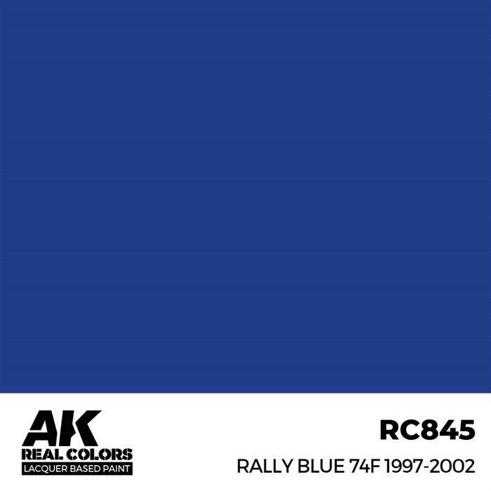 AKRC845 Rally Blå 74F 1997-2002, 17 ml