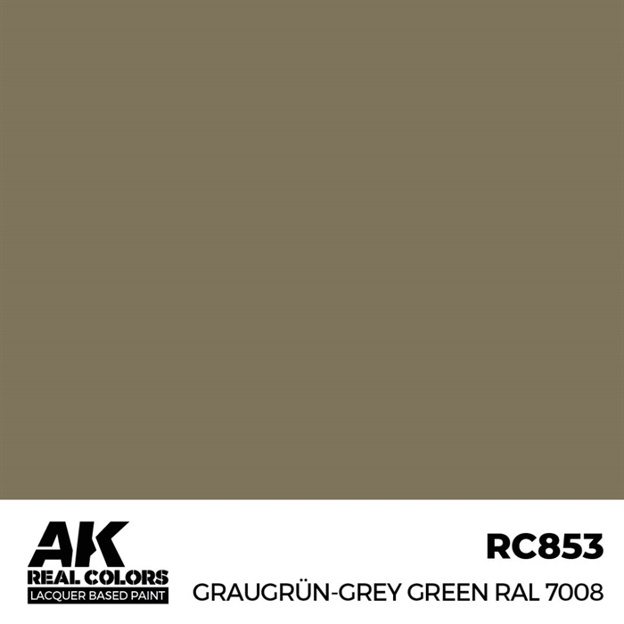 AKRC853 Graugrün-Grå Grøn RAL 7008, 17 ml