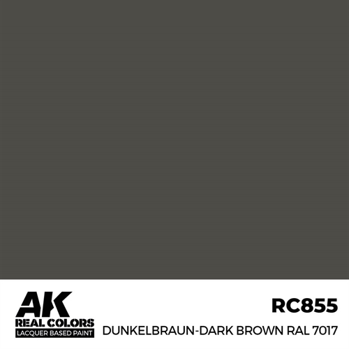 AKRC855 Dunkelbraun-Mørkebrun RAL 7017, 17 ml