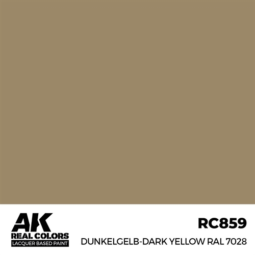 AKRC859 Dunkelgelb-Mørkegul RAL 7028, 17 ml