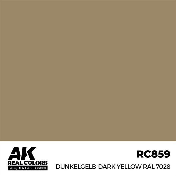 AKRC859 Dunkelgelb-Mørkegul RAL 7028, 17 ml