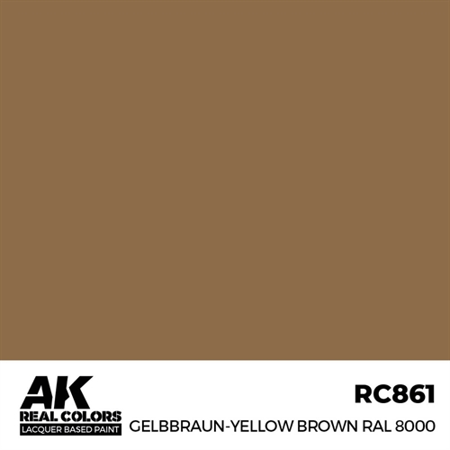 AKRC861 Gelbbraun-Gul Brun RAL 8000, 17 ml