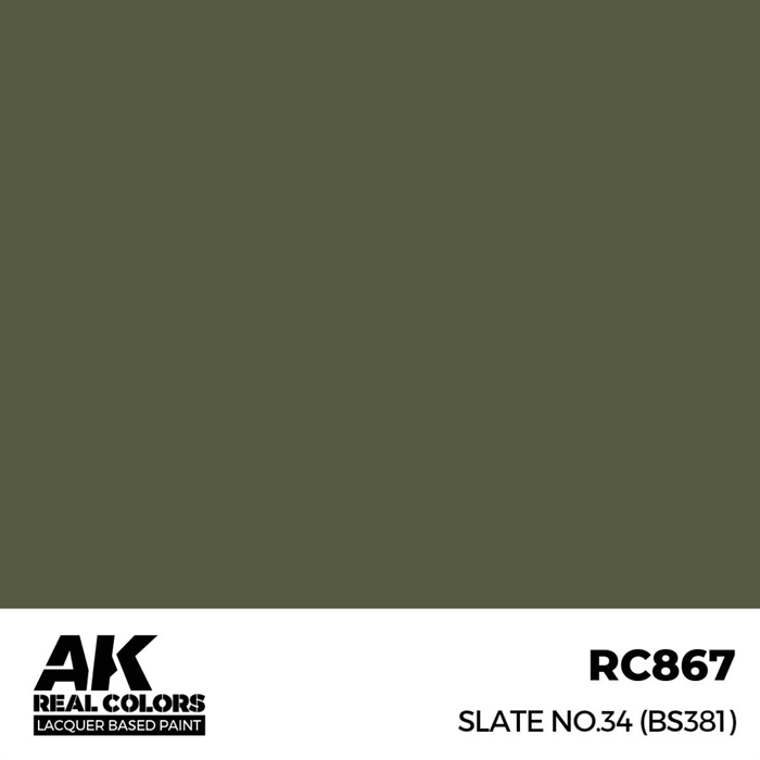 AKRC867 Skifer nr. 34 (BS381), 17 ml