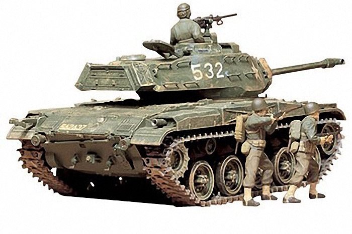 Tamiya 35055 US M41 Walker Bulldog - 1:35