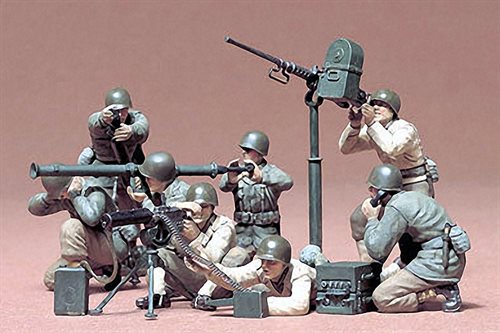 Tamiya 35086 US Gun & Mortar Teams - 1:35