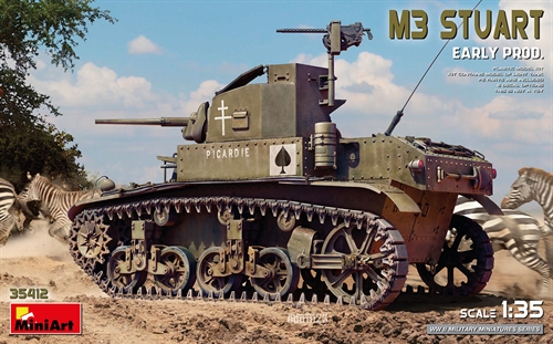 MiniArt 35412 M3 STUART EARLY PROD.1/35